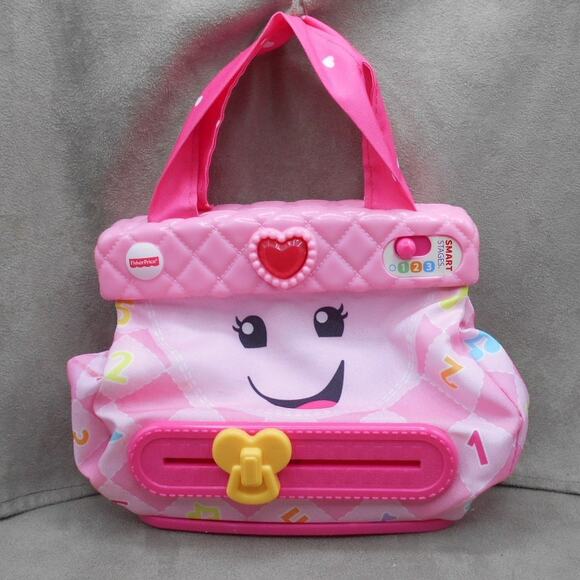 Fisher Price 2018 Laugh & Learn My Smart Purse FGW15 Works-No Accessories - Picture 3 of 11